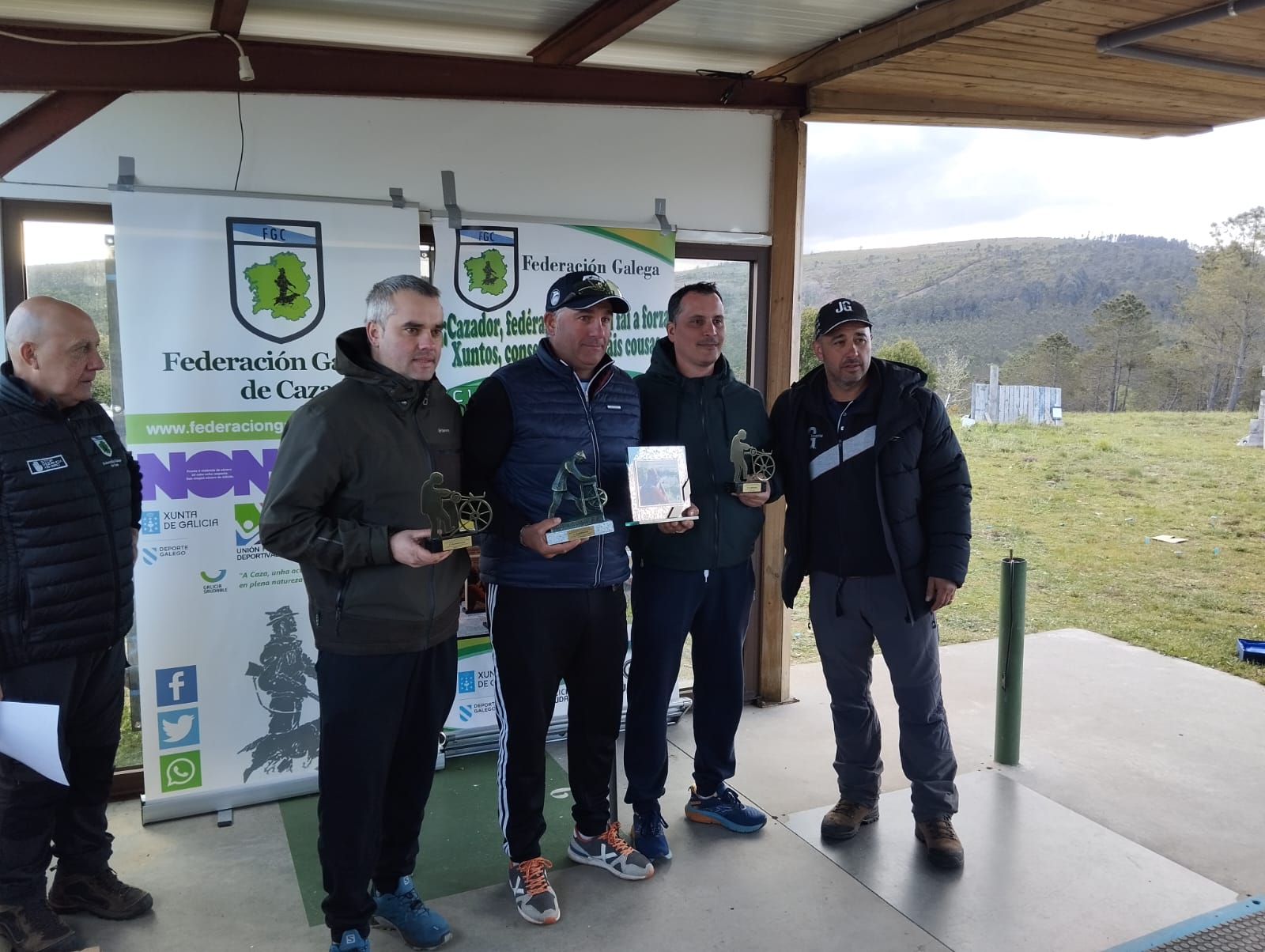 Francisco Javier Villanueva foi o campión provincial e Daniel Cebreiro o campión da proba